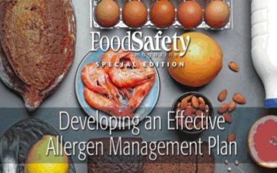 Developing an Effective Allergen Management Plan