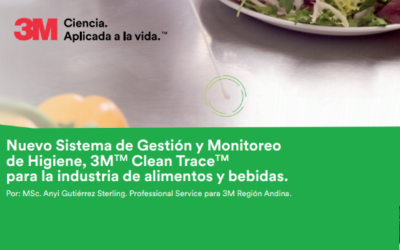 Nuevo Sistema de Gestión y Monitoreo de Higiene, 3MTM Clean TraceTM para la industria de alimentos y bebidas.